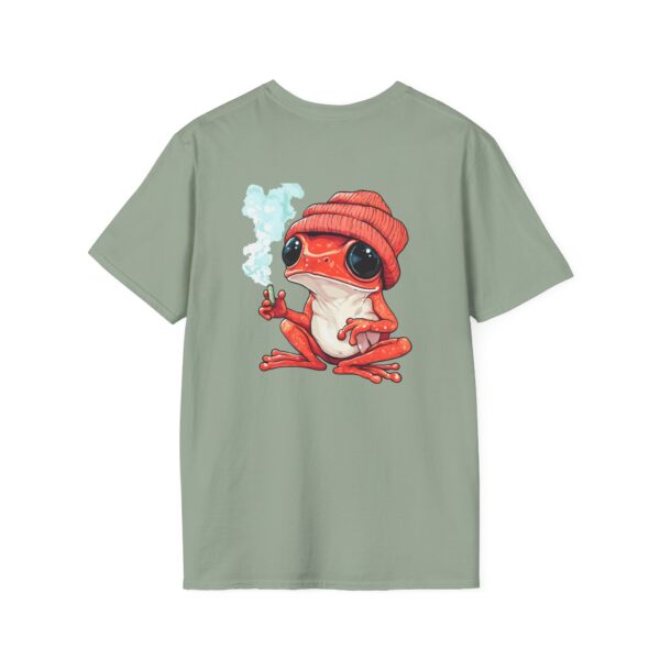 Red Dart Frog T-Shirt – Funny & Quirky Smoking Frog Tee | Unisex | Quirky Creatures