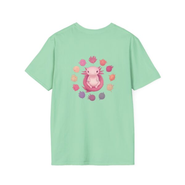 Axolotl T-Shirt – Cute Axolotl with Fish Design | Unisex Tee | Quirky Creatures - Image 18