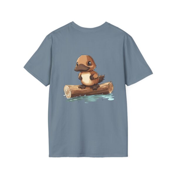 Cute Beaver T-Shirt – Adorable Beaver Standing on a Log | Unisex Tee | Quirky Creatures - Image 18