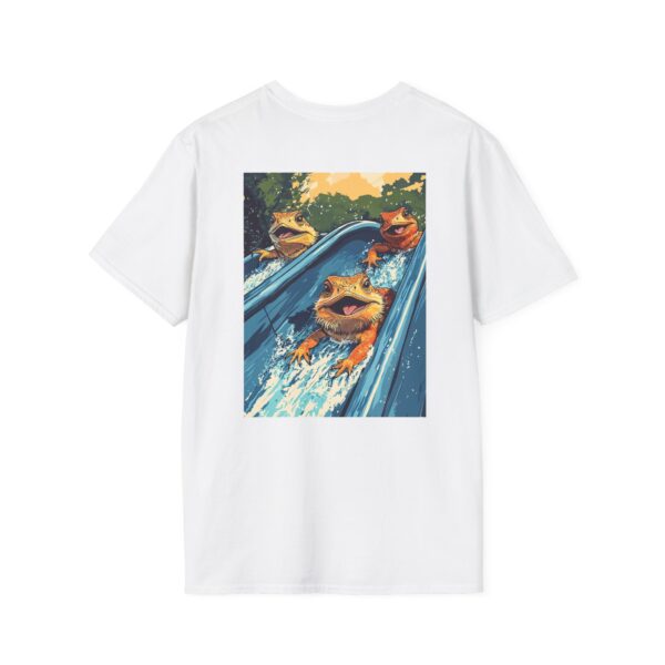 Bearded Dragon Waterslide T-Shirt – Funny & Quirky Reptile Tee | Unisex | Quirky Creatures - Image 5