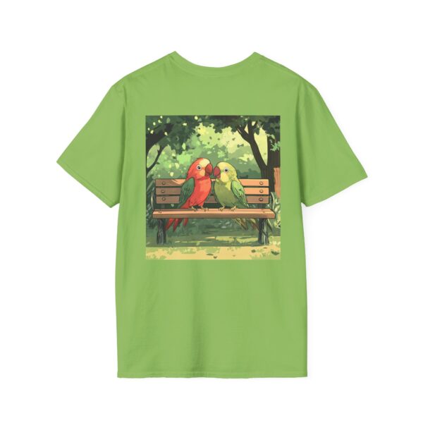 Chill Parrot T-Shirt – Funny & Quirky Relaxing Parrots Tee | Unisex | Quirky Creatures - Image 12