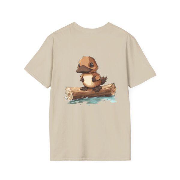 Cute Beaver T-Shirt – Adorable Beaver Standing on a Log | Unisex Tee | Quirky Creatures - Image 10