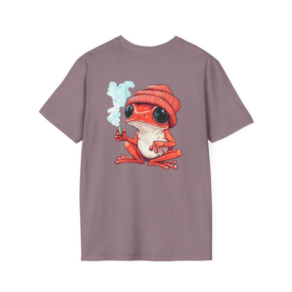 Red Dart Frog T-Shirt – Funny & Quirky Smoking Frog Tee | Unisex | Quirky Creatures - Image 14