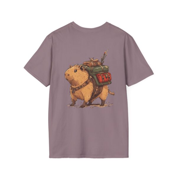 Capybara Adventure T-Shirt – Funny & Quirky Travel Tee | Unisex | Quirky Creatures - Image 4