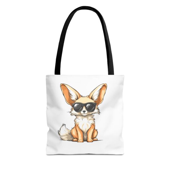 Cool Fox Tote Bag – Stylish & Funny Sunglasses Fox Design | Quirky Creatures