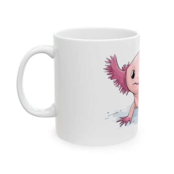 Axolotl Ceramic Mug – Minimalist Cute Design | Quirky Creatures - Image 3