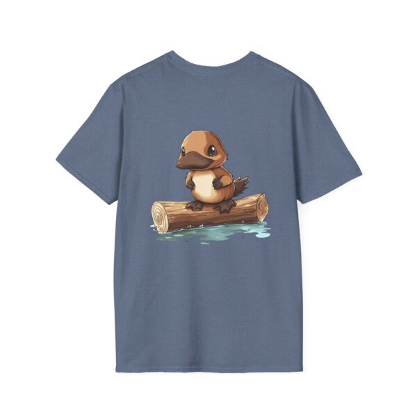 Cute Beaver T-Shirt – Adorable Beaver Standing on a Log | Unisex Tee | Quirky Creatures - Image 22