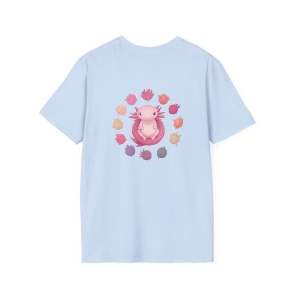 Axolotl T-Shirt – Cute Axolotl with Fish Design | Unisex Tee | Quirky Creatures - Image 22