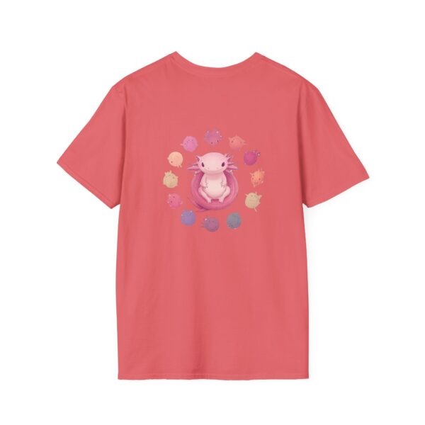 Axolotl T-Shirt – Cute Axolotl with Fish Design | Unisex Tee | Quirky Creatures - Image 6