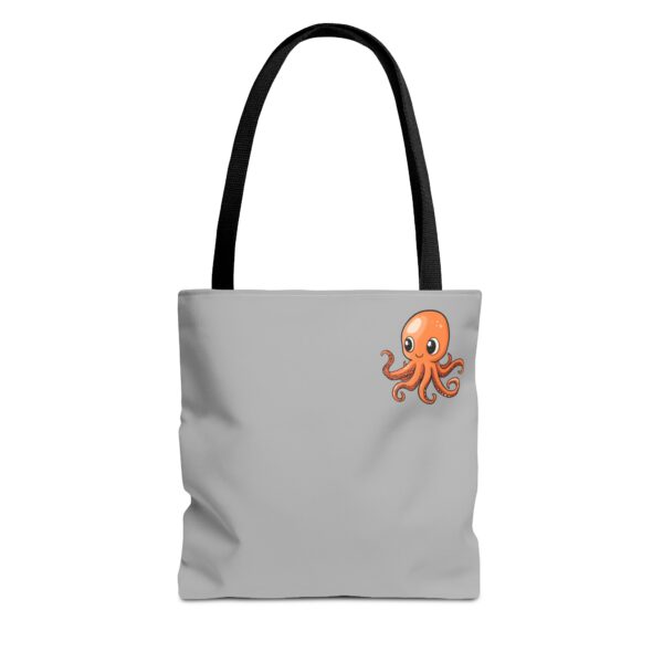 Octopus Tote Bag – Stylish & Eco-Friendly Gray Reusable Bag | Quirky Creatures