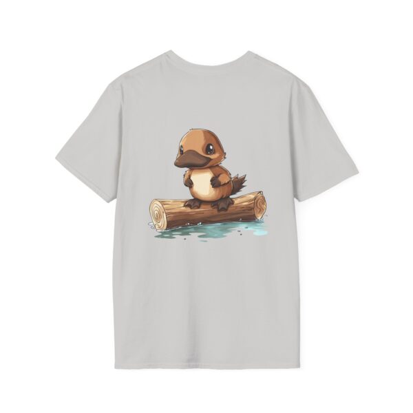 Cute Beaver T-Shirt – Adorable Beaver Standing on a Log | Unisex Tee | Quirky Creatures - Image 14