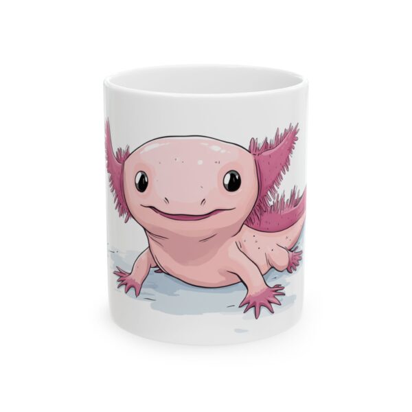 Axolotl Ceramic Mug – Minimalist Cute Design | Quirky Creatures