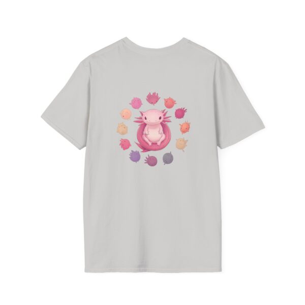 Axolotl T-Shirt – Cute Axolotl with Fish Design | Unisex Tee | Quirky Creatures - Image 14