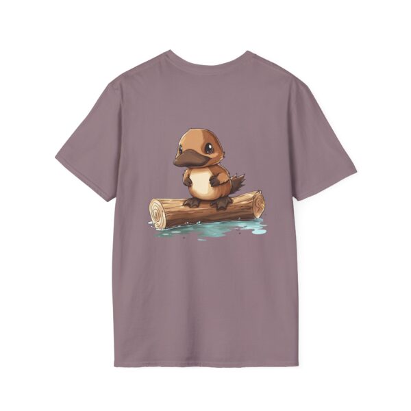 Cute Beaver T-Shirt – Adorable Beaver Standing on a Log | Unisex Tee | Quirky Creatures - Image 26